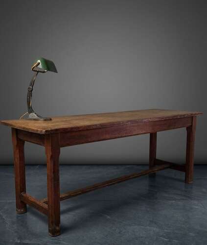 Late 19th Century Irish pitch pine 'Iveagh Trust' Table