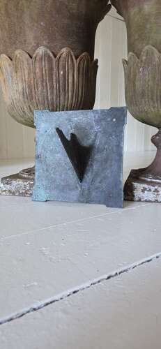 An early 19th Century Bronze Sundial Plate